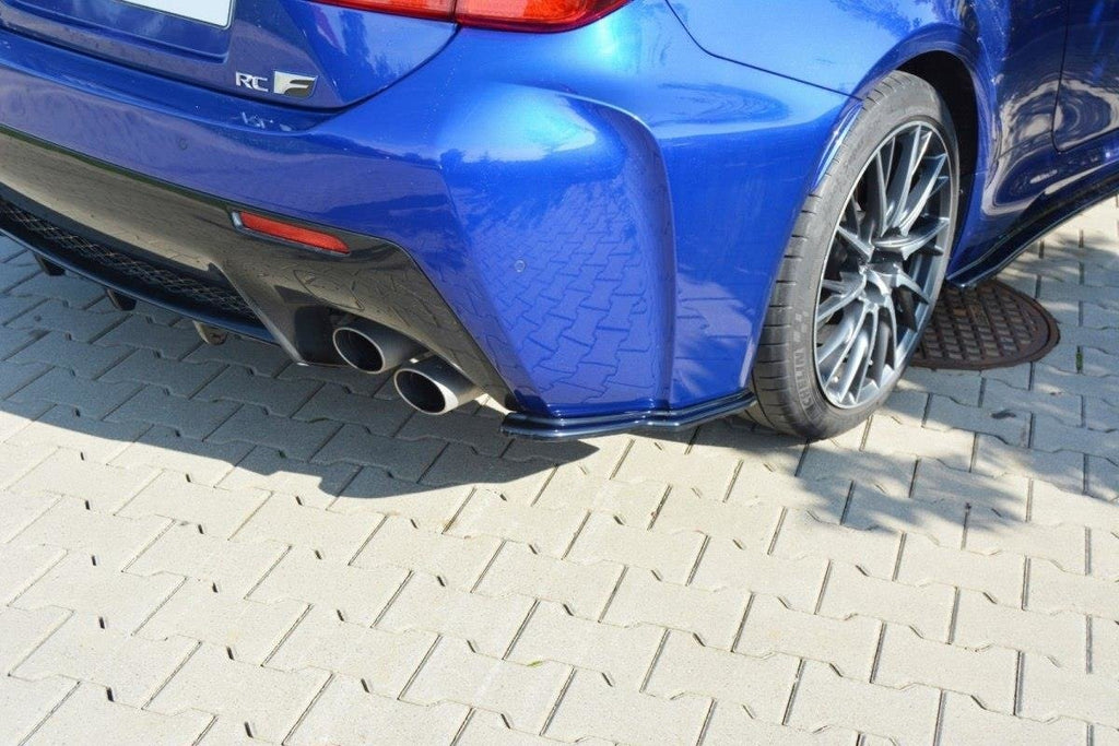 Maxton Design Rear Side Splitters Lexus RC F (2014-2019) - LE-RCF-1-RSD1