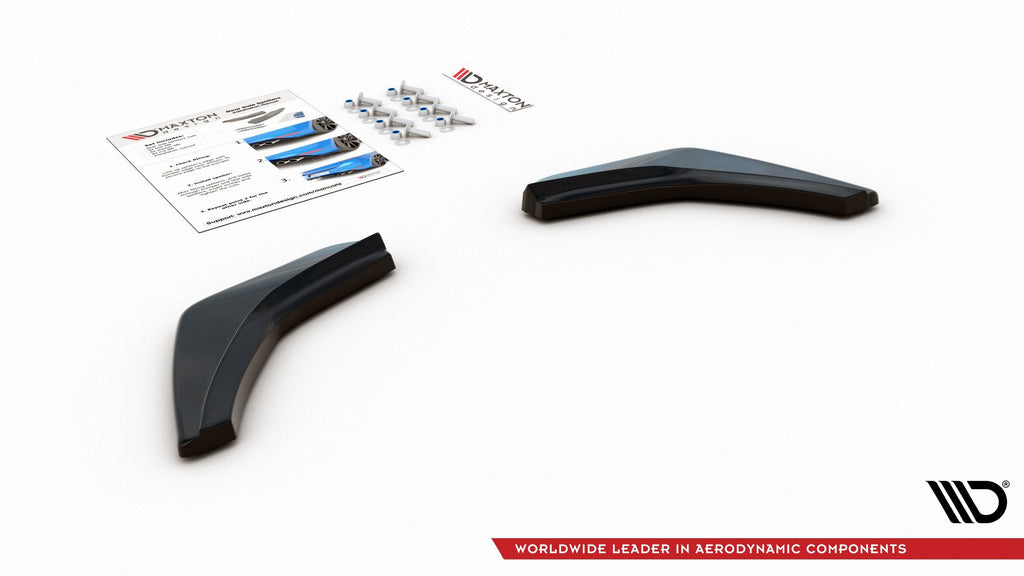 Maxton Design Rear Side Splitters V2 VW Golf 7 GTI (2013-2016) - VW-GO-7-GTI-RSD2