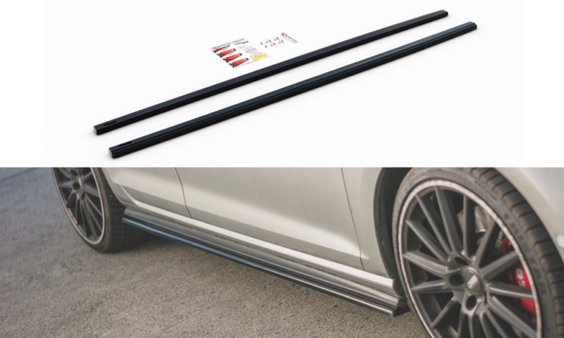 Maxton Design Side Skirts Diffusers V2 Volkswagen Golf Mk7 GTI (2013-2016) – VW-GO-7/7F-GTI-SD2