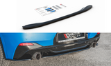 Maxton Design Central Rear Splitter BMW X2 F39 M Sport (2016+) - BM-X2-39-MPACK-RD1