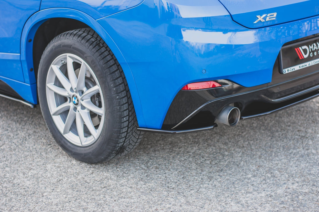 Maxton Design Rear Side Splitters BMW X2 F39 M Sport (2016+) - BM-X2-39-MPACK-RSD1