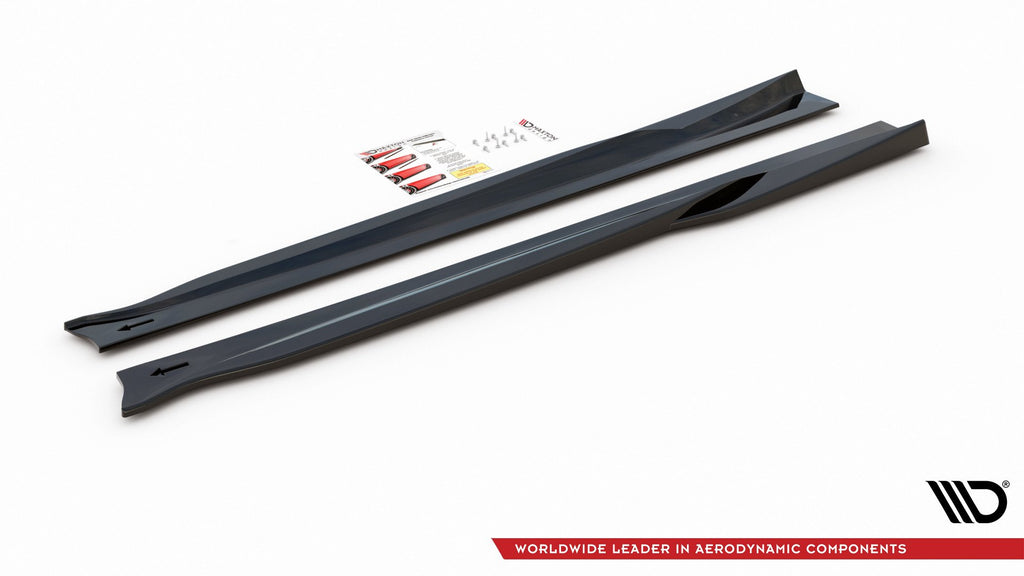 Maxton Design Side Skirts Diffusers Alfa Romeo 4C (2013-2017) - AL-4C-SD1