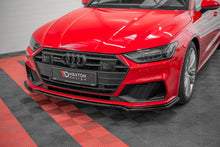 Load image into Gallery viewer, Maxton Design Front Splitter V.1 Audi A7 C8 S-Line (2017+) – AU-A7-C8-SLINE-FD1