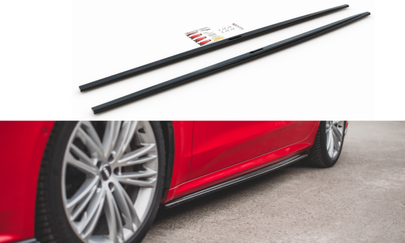 Maxton Design Side Skirts Diffusers Audi A7 C8 S-Line (2017+) – AU-A7-C8-SLINE-SD1