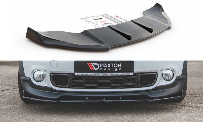 Maxton Design Front Splitter Mini Countryman JCW MK1 (2012-2016) – MC-CO-S-1-FD1