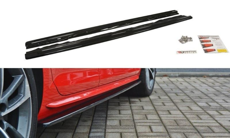 Maxton Design Side Skirts Splitters Audi A4 B9 S-Line 2015 – Onwards – AU-A4-B9-SLINE-SD1