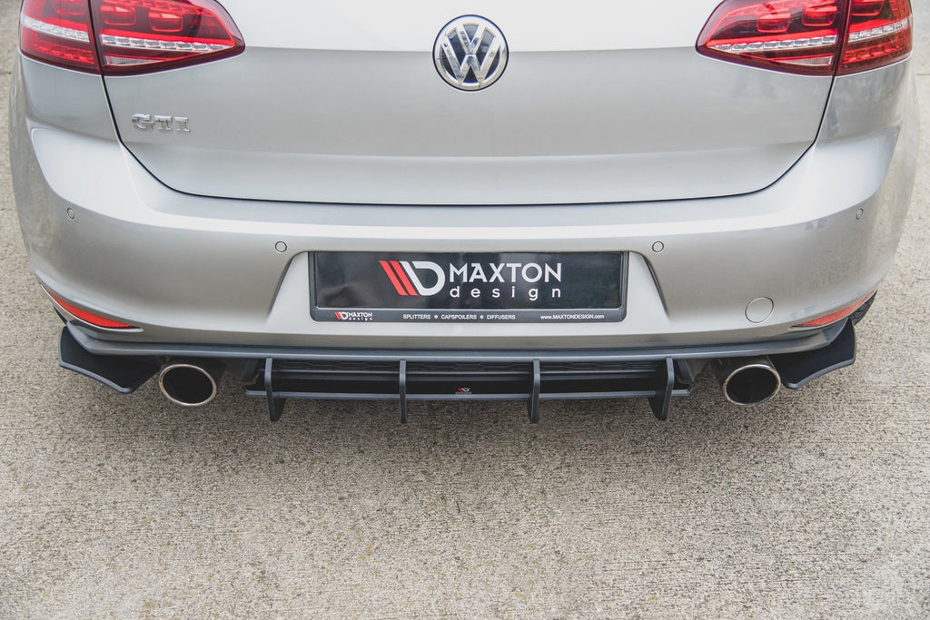 Maxton Design Racing Rear Side Splitters V.2 VW Golf Mk 7 GTI 2013-2016 - VWGO7GTICNC-RSD2