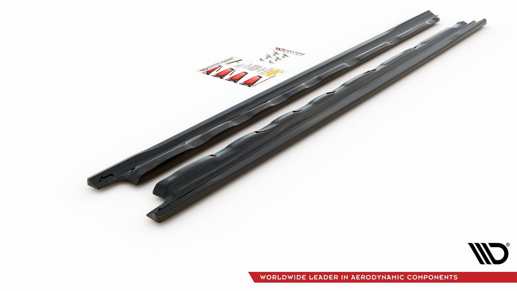 Maxton Design Side Skirts Diffusers V1 VW Golf Mk8 (2020-) - VW-GO-8-SD1