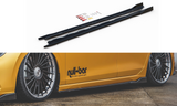 Maxton Design Side Skirts Diffusers V2 VW Golf Mk8 (2020-) - VW-GO-8-SD2