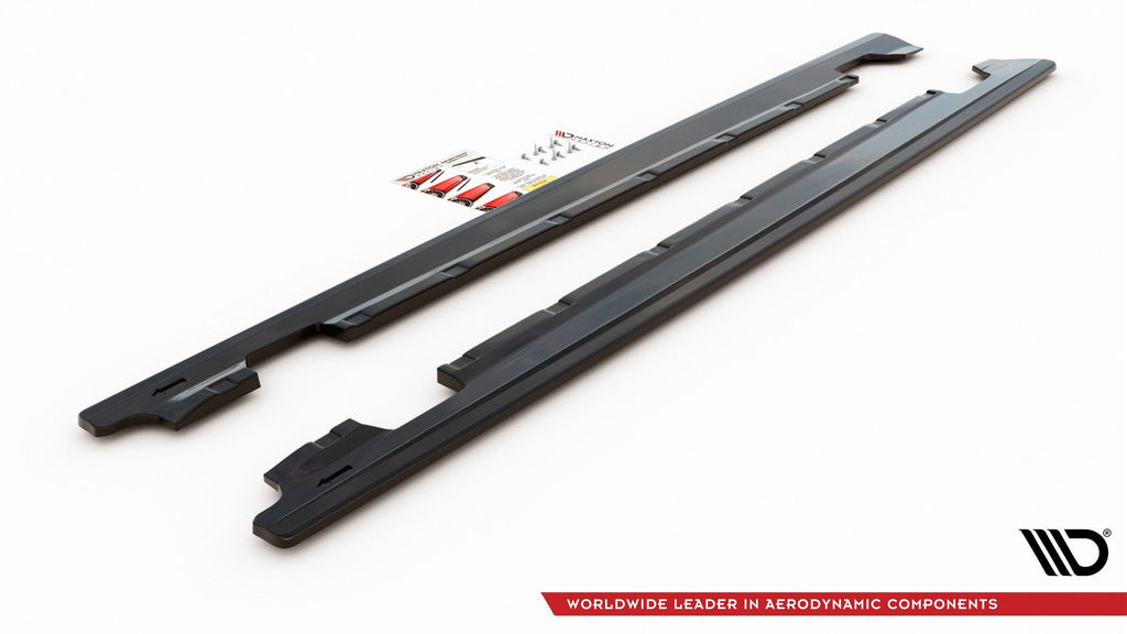 Maxton Design Side Skirt Diffusers Porsche Panamera Turbo/GTS 971 - PO-PA-971-T-SD1