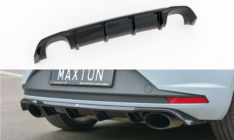 Maxton Design Rear Valance Seat Leon MK3 Cupra (2014-2016) – SE-LE-3-CU-RS1