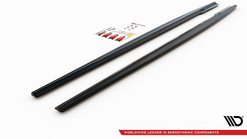 Maxton Design Side Skirt Diffusers Mercedes Benz E63 AMG Estate S213 (2017+) - ME-E-213-63-ES-SD1