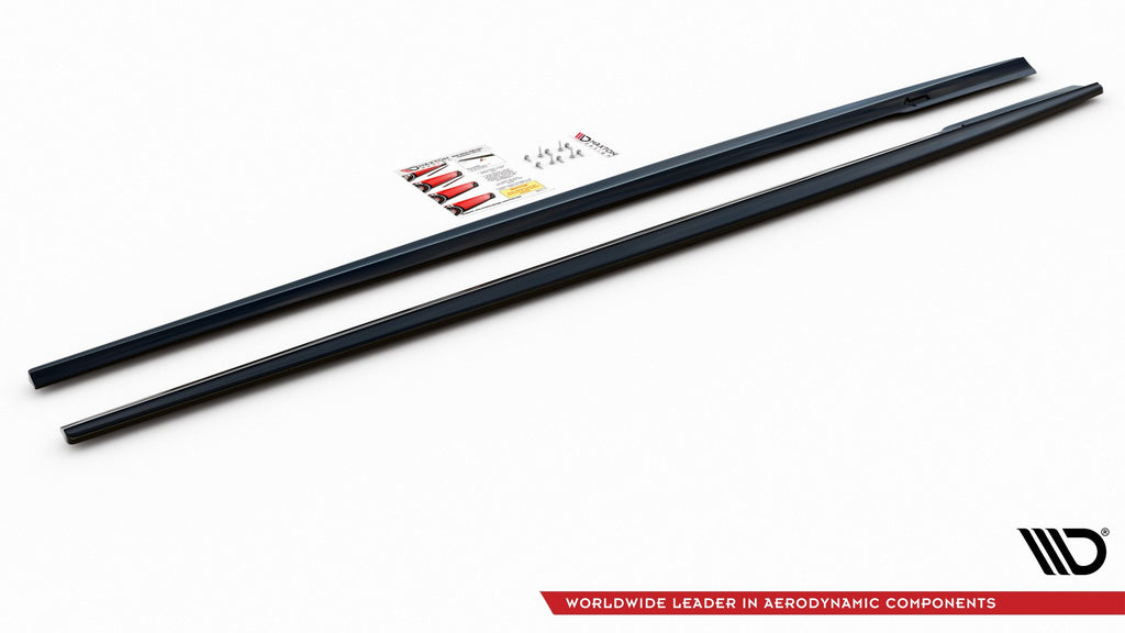 Maxton Design Side Skirt Diffusers Mercedes Benz E63 AMG Estate S213 (2017+) - ME-E-213-63-ES-SD1