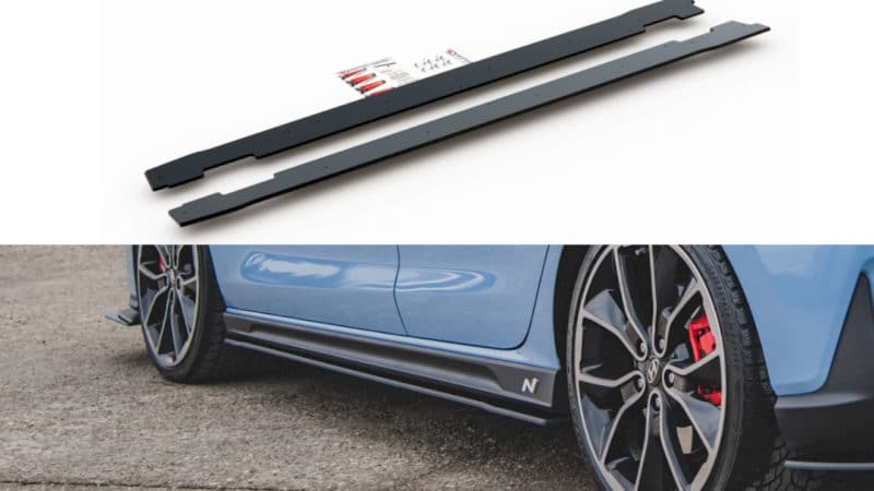 Maxton Design Racing Side Skirt Diffusers Hyundai I30 N Mk3 Hatchback/ Fastback (2017-) – HYI303NCNC-SD2A