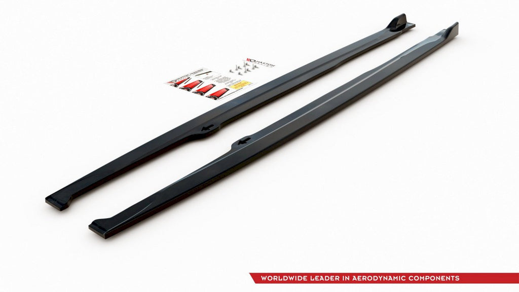 Maxton Design Side Skirts Diffusers Toyota Corolla Mk12 Hatchback - TO-CO-12-HB-SD1