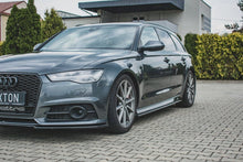 Load image into Gallery viewer, Maxton Design Side Skirt Diffusers Audi S6/ A6 S-Line C7 Facelift – AU-S6-C7F-SD1