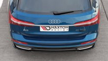 Load image into Gallery viewer, Maxton Design Central Rear Splitter Audi A6 S-Line C8 Avant (2019+) – AU-A6-C8-SLINE-RD1