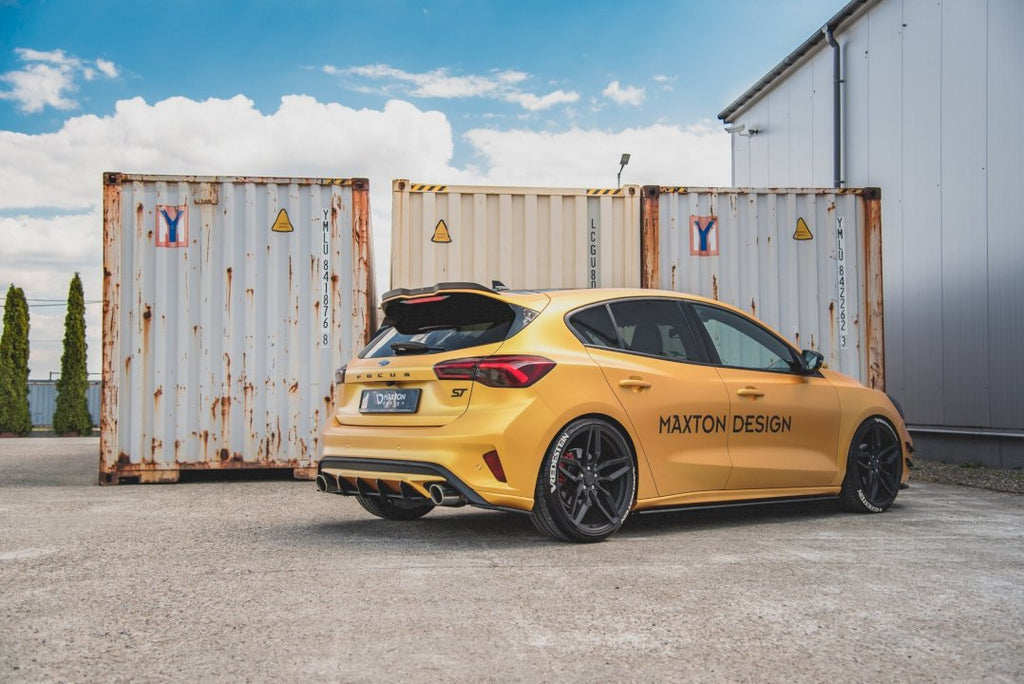 Maxton Design Racing Rear Side Splitters Ford Focus ST Mk4 (2019-) - FOFO4STCNC-RSD1