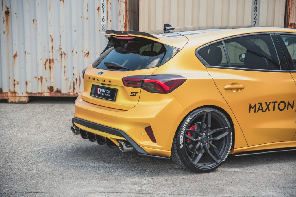 Maxton Design Racing Rear Side Splitters Ford Focus ST Mk4 (2019-) - FOFO4STCNC-RSD1