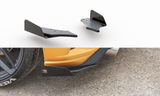 Maxton Design Maxton Racing Rear Side Splitters (+Flaps) Ford Focus ST Mk4 (2019+) - FOFO4STCNC-RSD1+RSF1