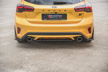 Load image into Gallery viewer, Maxton Design Racing Rear Side Splitters (+Flaps) Ford Focus ST Mk4 (2019-) - FOFO4STCNC-RSD1B+RSF1A