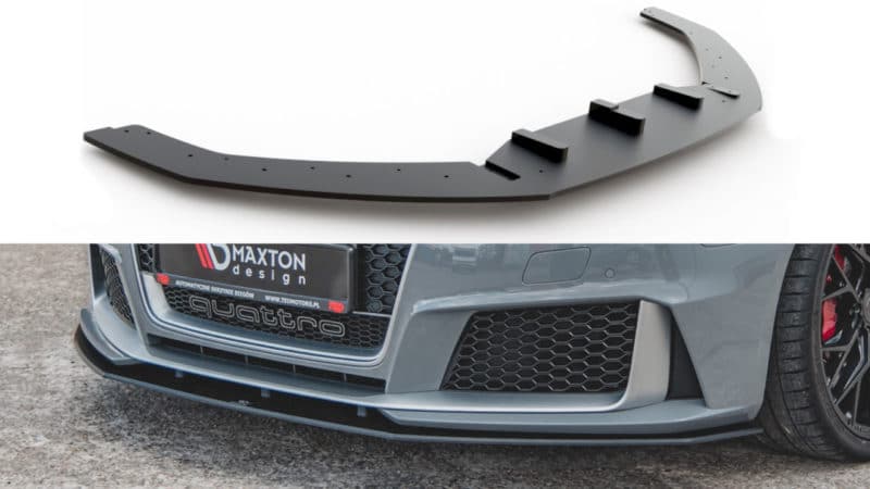 Maxton Design Racing Front Splitter Audi RS3 8V Sportback (2015-2016) – AURS38VCNC-FD3