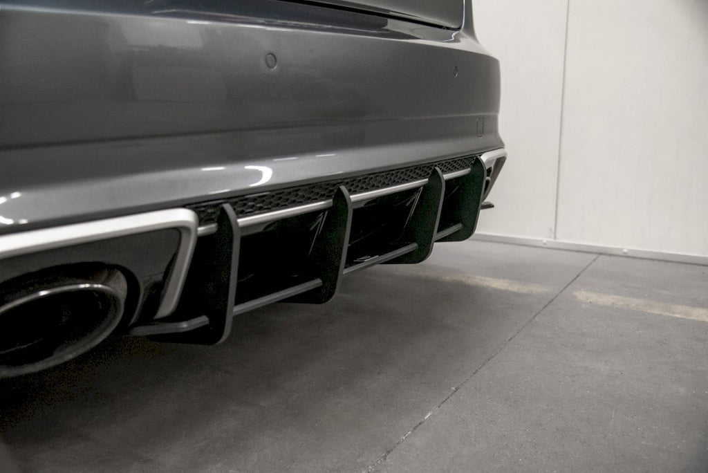 Maxton Design Racing Rear Diffuser V1 Audi RS3 8V Sportback (2015-2016) - AURS38VCNC-RS3