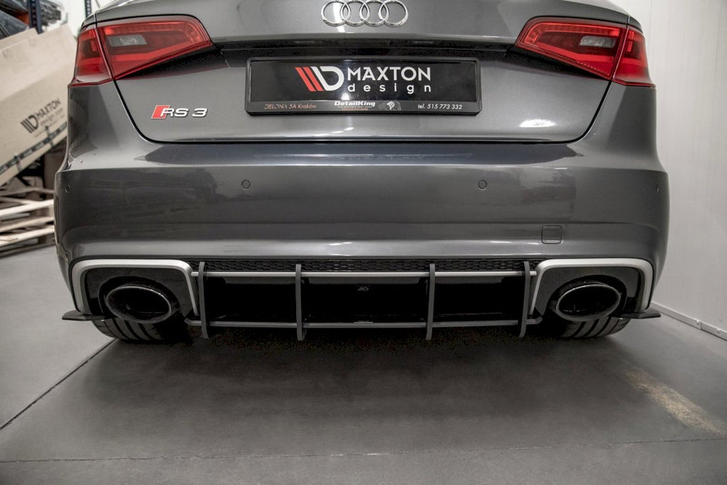 Maxton Design Racing Rear Diffuser V1 Audi RS3 8V Sportback (2015-2016) - AURS38VCNC-RS3