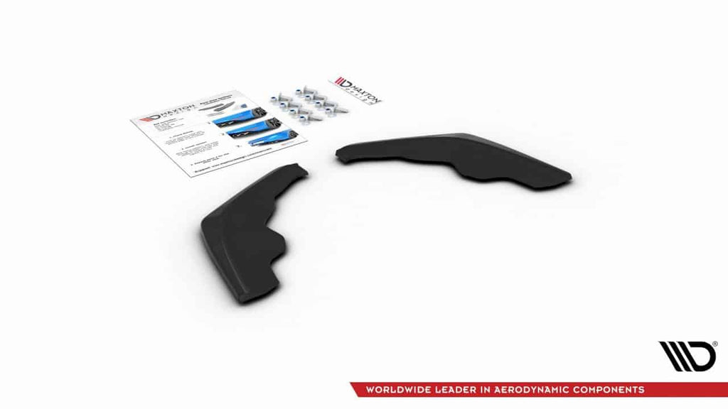 Maxton Design Rear Side Splitters V2 BMW 1 Series F40 M-Sport (2019+) - BM-1-40-MPACK-RSD3