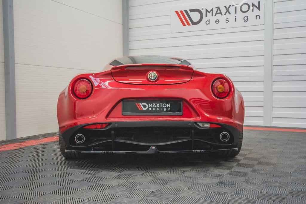 Maxton Design Rear Splitter Alfa Romeo 4C (2013-2017) - AL-4C-RD1