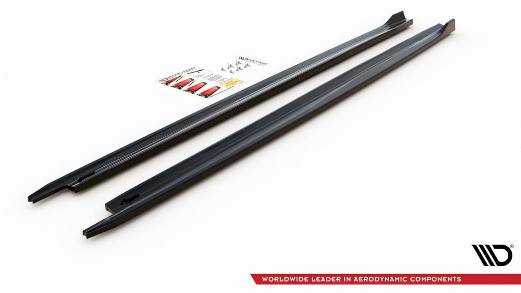 Maxton Design Side Skirts Splitters V1 Skoda Octavia MK4 (2019+) - SK-OC-4-SD1