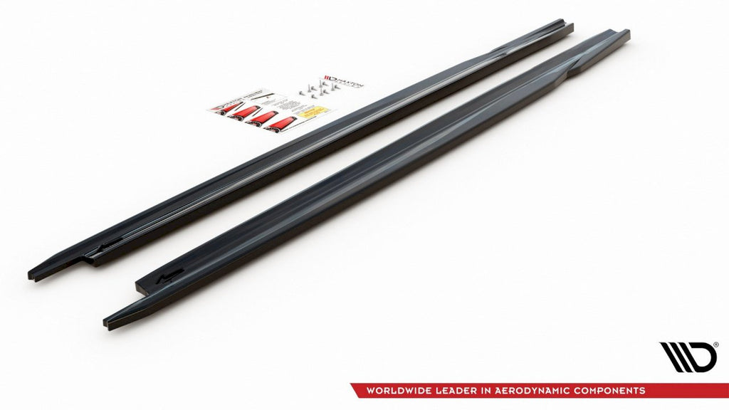 Maxton Design Side Skirts Splitters V2 Skoda Octavia MK4 (2019+) - SK-OC-4-SD2