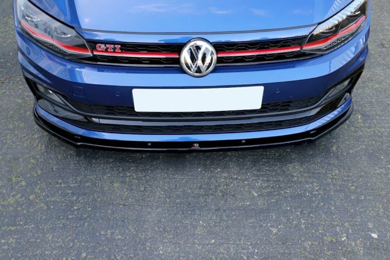 Maxton Design Front Splitter V1 Volkswagen Polo Mk6 GTI (2017+) – VW-PO-6-GTI-FD1