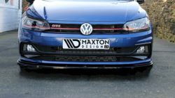Maxton Design Front Splitter V1 Volkswagen Polo Mk6 GTI (2017+) – VW-PO-6-GTI-FD1
