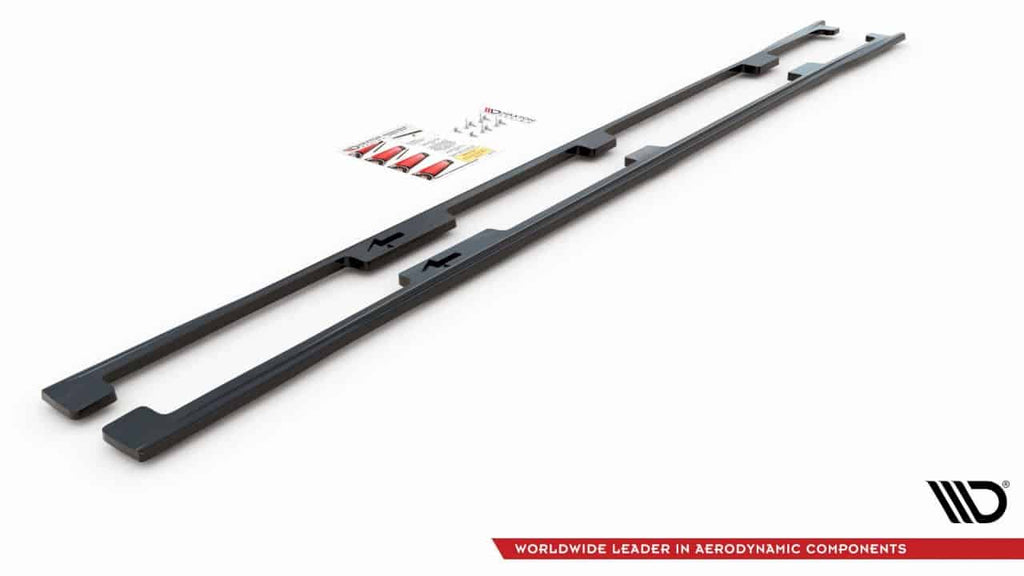 Maxton Design Side Skirt Diffusers Lexus LS Long Wheelbase Mk4 Facelift (2012-2017) - LE-LS-4F-L-SD1