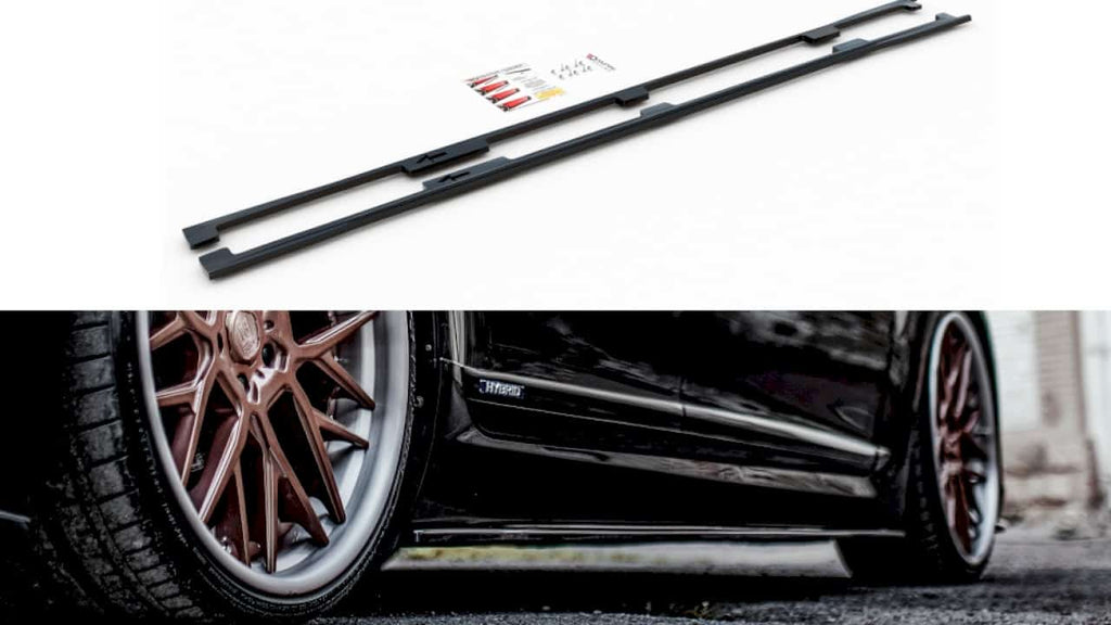 Maxton Design Side Skirt Diffusers Lexus LS Long Wheelbase Mk4 Facelift (2012-2017) - LE-LS-4F-L-SD1