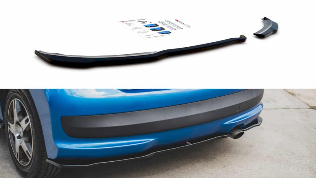 Maxton Design Rear Side Splitters Peugeot 207 Sport (2006-2009) - PE-207-SPORT-RSD1