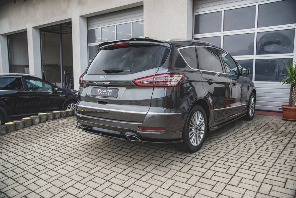 Maxton Design Central Rear Splitter Ford S-Max Vignale Mk 2 Facelift (2019+) - FO-SMAX-2F-VG-RD1