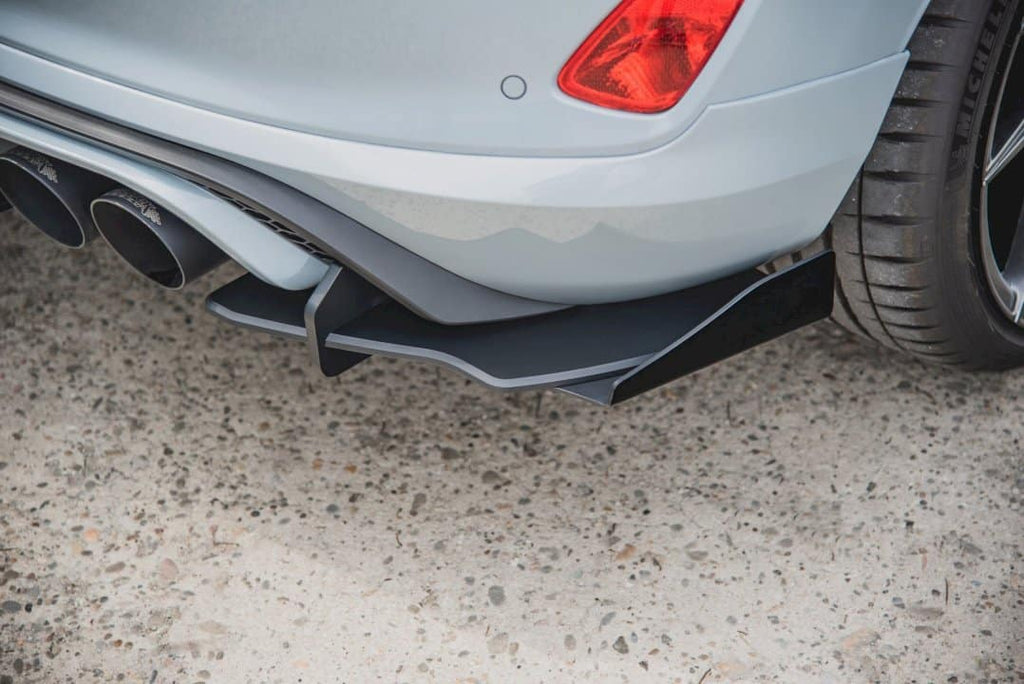 Maxton Design Rear Diffuser (+ Flaps) Ford Fiesta Mk 8 ST (2018+) - FOFI8STCNC-RS1B+RSF1