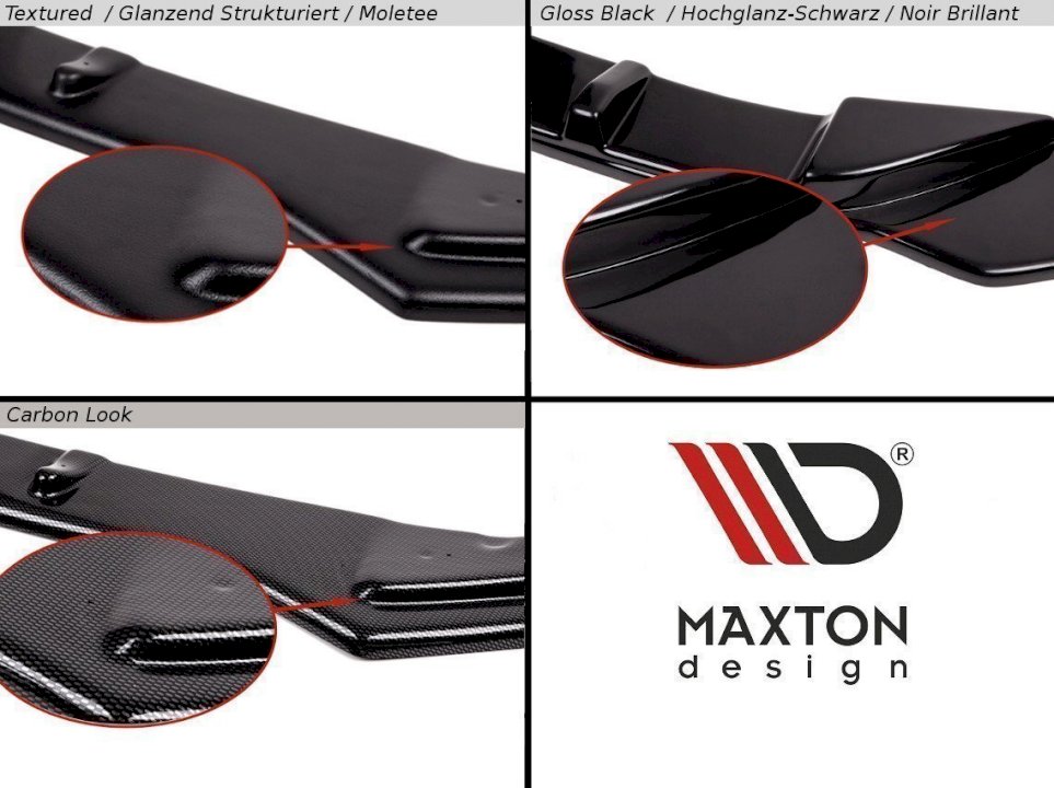 Maxton Design Rear Valance Mercedes CLA Shooting Brake AMG-Line (X-118) (2019+) - ME-CLA-118-AMGLINE-ES-RS1