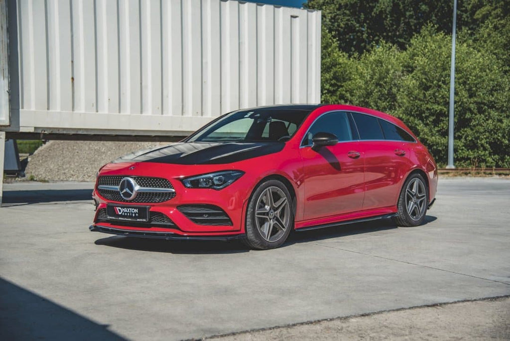 Maxton Design Side Skirts Diffusers Mercedes CLA AMG-Line C118 (2019+) - ME-CLA-118-AMGLINE-SD1