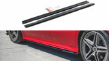 Maxton Design Side Skirts Diffusers Mercedes CLA AMG-Line C118 (2019+) - ME-CLA-118-AMGLINE-SD1