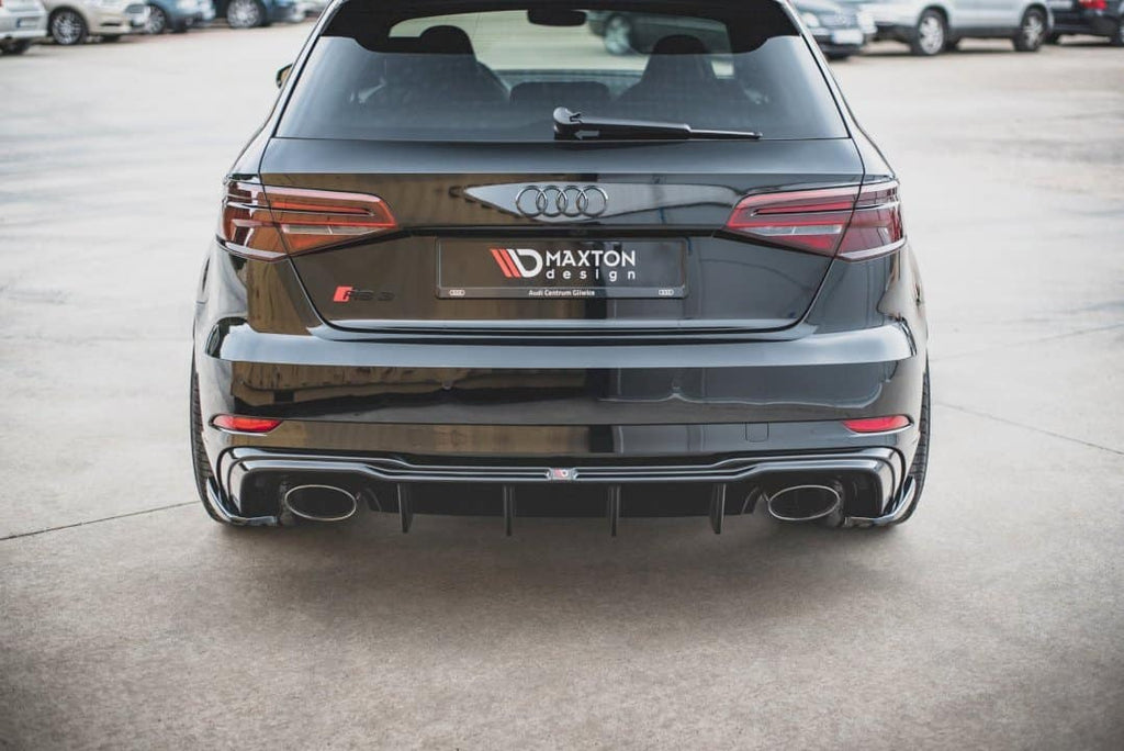 Maxton Design Rear Side Splitters V2 Audi RS3 8V Sportback Facelift (2019+) - AU-RS3-8VF-RSD2