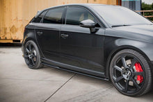 Load image into Gallery viewer, Maxton Design Side Skirts Diffusers V2 Audi RS3 8V Sportback Facelift (2017+) - AU-RS3-8V-SD2