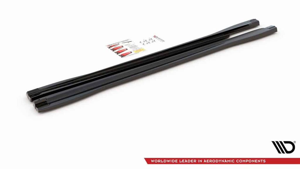 Maxton Design Side Skirts Diffusers Audi RSQ3 (F3) (2019+) - AU-RSQ3-2-SD1