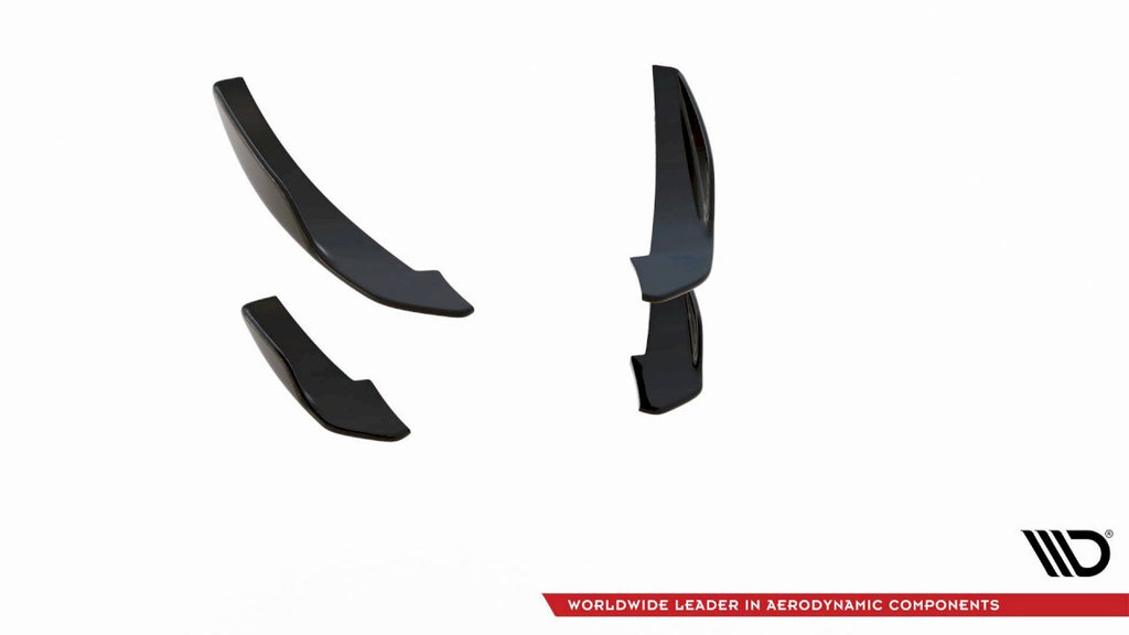 Maxton Design Front Bumper Wings (Canards) V2 Ford Fiesta Mk 8 ST / ST-Line - FO-FI-8-STLINE-CAN2