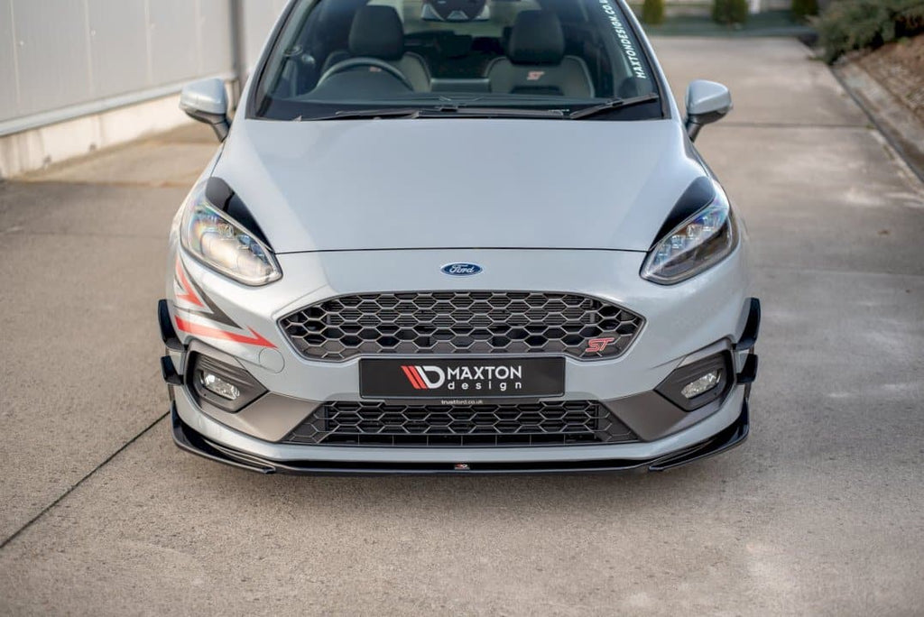 Maxton Design Front Bumper Wings (Canards) V2 Ford Fiesta Mk 8 ST / ST-Line - FO-FI-8-STLINE-CAN2