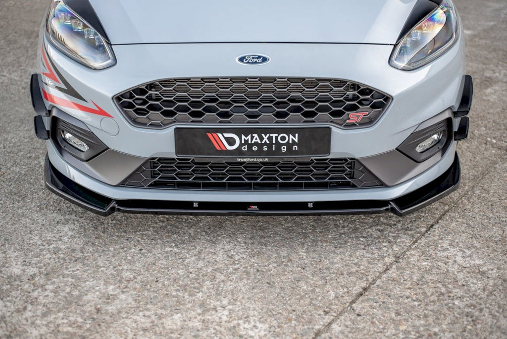 Maxton Design Front Bumper Wings (Canards) V2 Ford Fiesta Mk 8 ST / ST-Line - FO-FI-8-STLINE-CAN2