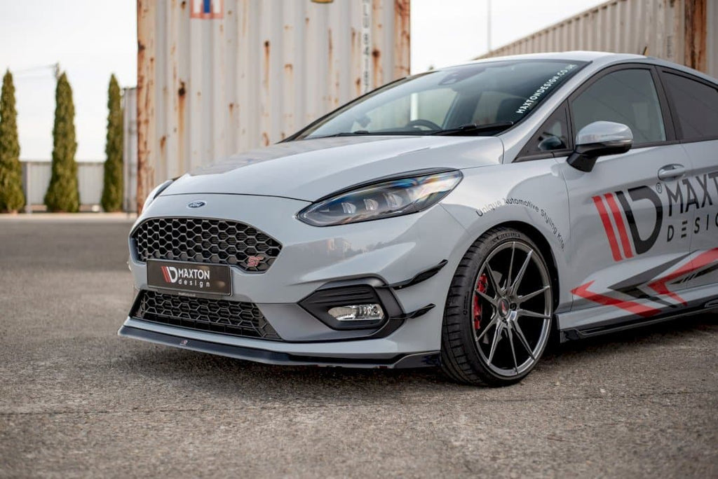 Maxton Design Front Bumper Wings (Canards) V2 Ford Fiesta Mk 8 ST / ST-Line - FO-FI-8-STLINE-CAN2