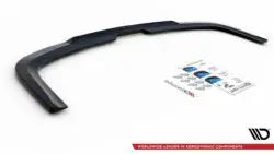 Maxton Design Central Rear Splitter (with Vertical Bars) VW Caddy Mk 4 (2015-20) – VW-CA-4-RD1+RD2